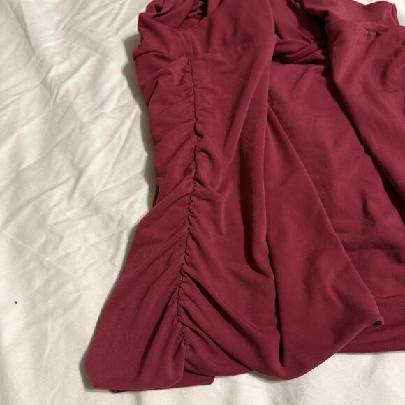 Burgundy Sleeveless top size XL - Picture 6 of 6
